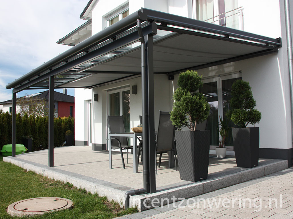 Hedendaags Terrasoverkappingen - Vincent Zonwering EQ-16